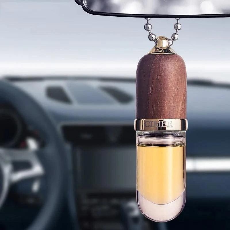 Luxury style Car Air Freshener Hanging Perfume Pendant Auto Essential Oils Perfume Bottle Diffuser Ornament Car Accessories