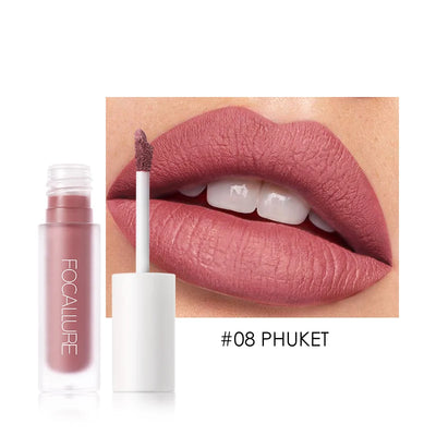 FOCALLURE Lipstick Gloss Waterproof Long Lasting Moist Lip Makeup Liquid Lip Stick Makeup Cosmetic FA134