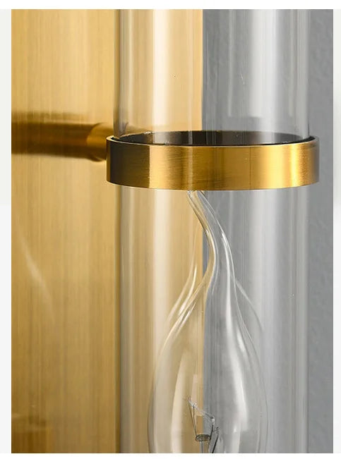 Luxury Home Decor Postmodern Light Creative Wall Lamp Living Room Decoration Bedroom Aisle Staircase Hotel Glass Indoor Lighting