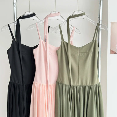 Summer Roman Tunic Casual Midi Dress For Women Empire Patchwork Lace Dress