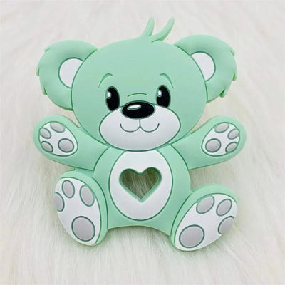 1PCS BPA Free Silicone Teethers Cartoon Animal DIY Pacifier Baby Toys Sensory Nursing Gift - Elanique