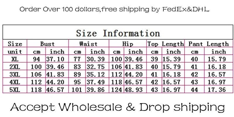 Summer Women Two Piece Outfits Wholesale Dress Plus Size