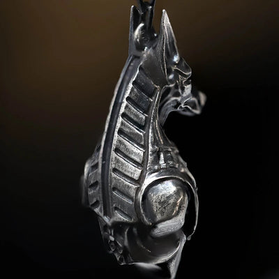 2021 Fashion Retro Domineering 316L Stainless Steel Egyptian Grim Reaper Pendant Men's and Women's Necklace