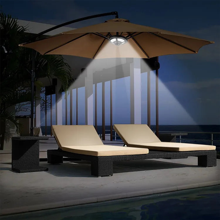 LED Solar Umbrella Lights Outdoor Patio Umbrella Lamp for Camping Tent Vacation Support USB Charging Best Price