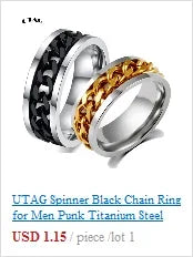 Rotatable Tibetan Buddhism Six-character Rumor Rings Men Spinner Stainless Steel Ring for Women Male Buddhism Lucky Jewelry Gift
