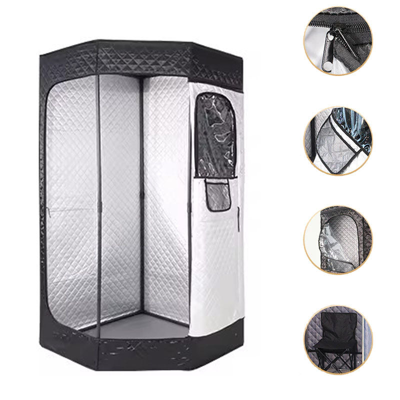 Portable Steam Sauna Tent, Home Sauna Kit, Whole Body, Large Space Spa, Steamer Room, 3L