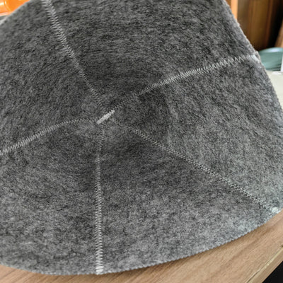 sauna Anti Heat Sauna Hat Thicken Wool Felt Shower Cap Hair Turban Quickly Towel Drying Towel Hats Sauna Bathroom Accessories