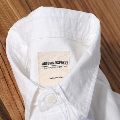 Fashion Pure Cotton Oxford Woven Shirts Men - Elanique