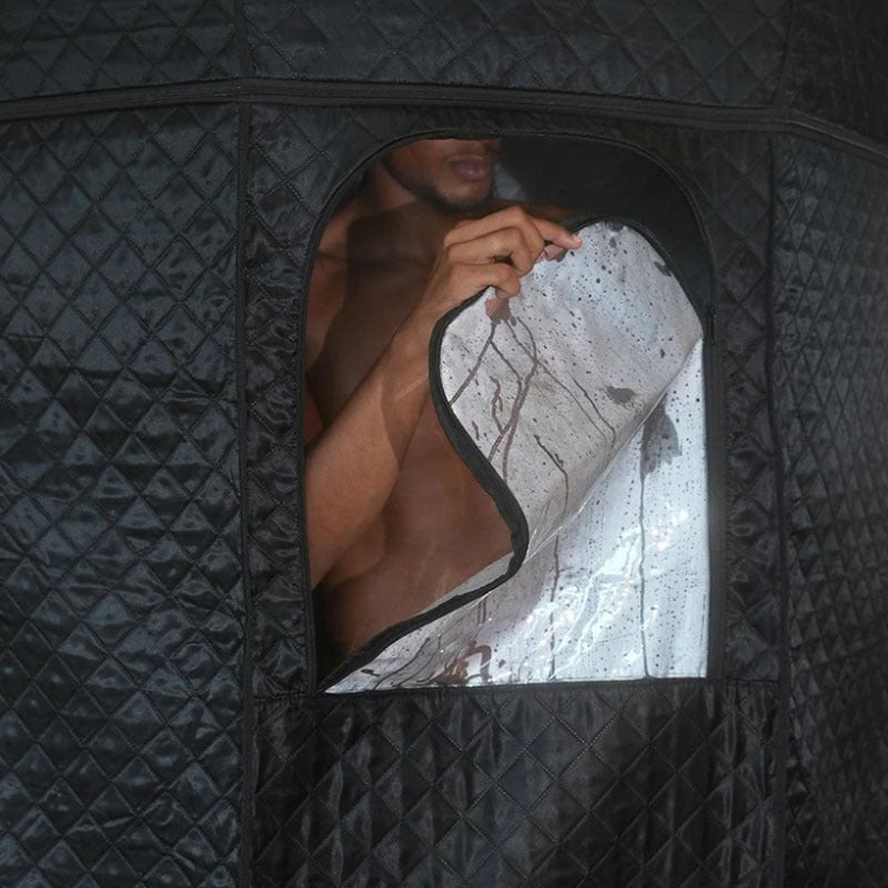 Portable Steam Sauna Tent, Home Sauna Kit, Whole Body, Large Space Spa, Steamer Room, 3L