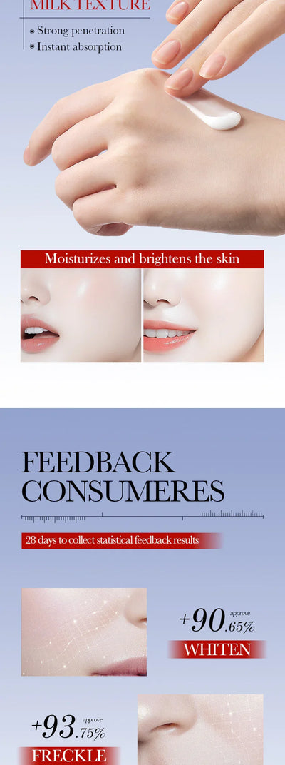 Powerful Whitening Freckles Face Cream Dark Spot Corrector Removal Melasma Fade Melanin Pigmentation Brighten Skin Care Products