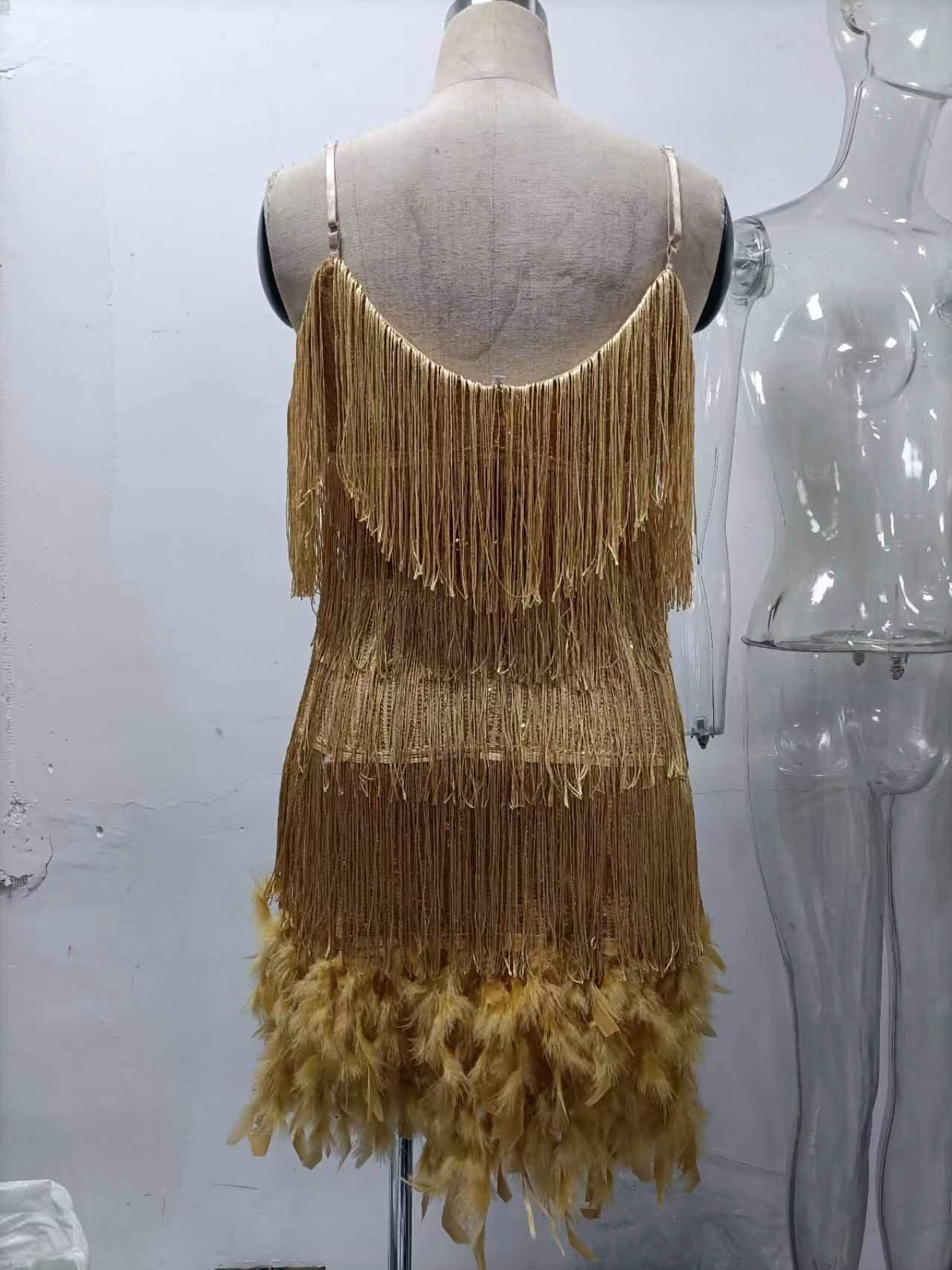 2024 Summer Pink Party Dress Evening Luxury Women Clothes Tassel Fringed Sexy Bodycon Dress Club Outfits Vestidos