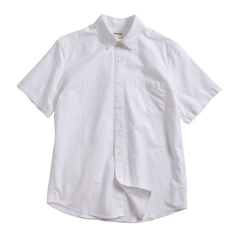 Fashion Pure Cotton Oxford Woven Shirts Men - Elanique