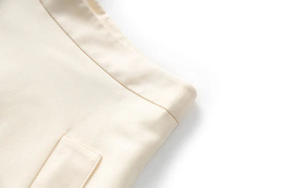 Vintage Elegant Style Lady Solid A-line High Waist Office Casual Wear Women Midi Skirt