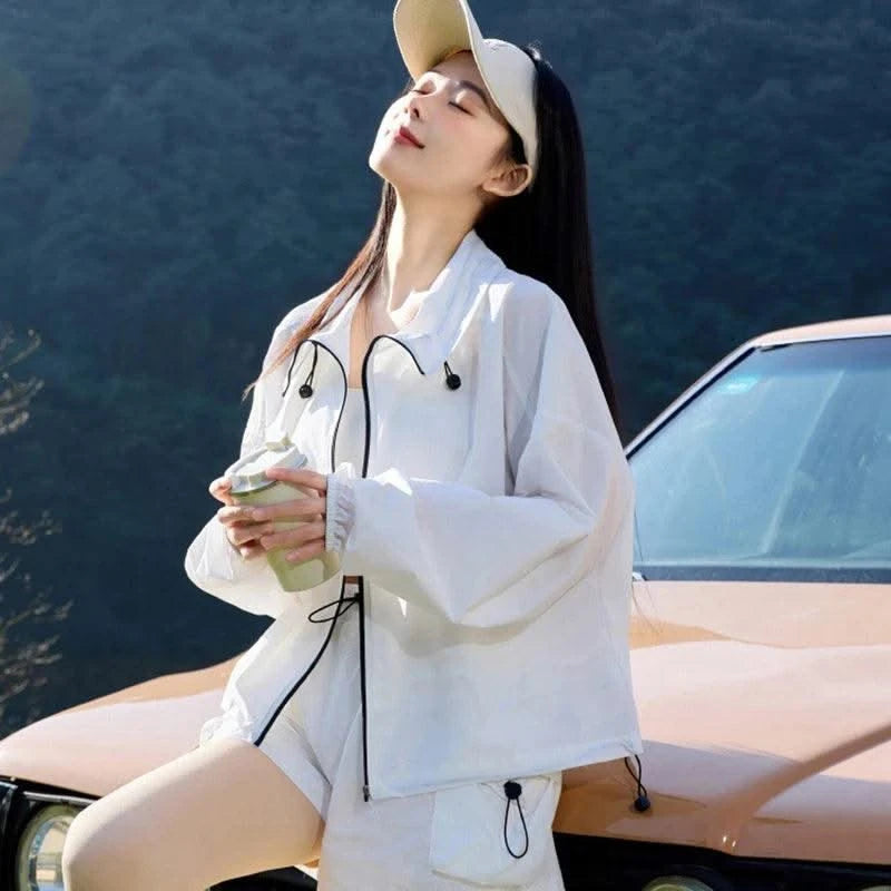 Summer Thin Sunscreen Jacket Women