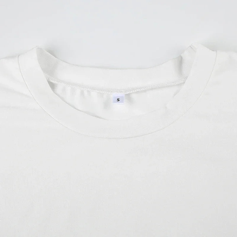 Fashion Simple Causal Solid Slim Fit Women T-Shirts Summer Trendy New Base All-Match Shirts