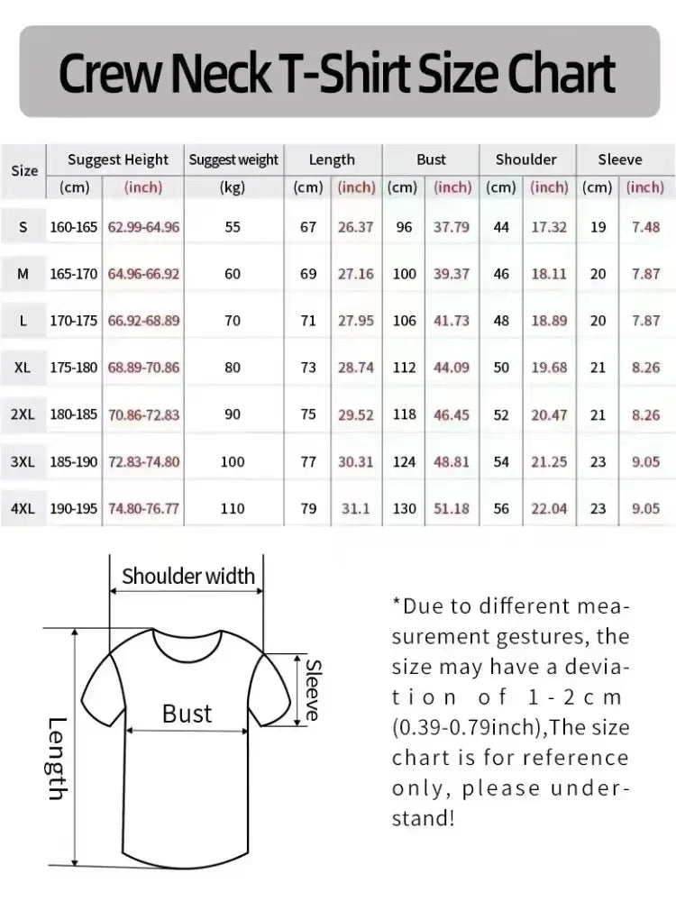 Trendy brand printed short-sleeved T-shirts for men and women, new casual loose round-neck heavyweight T-shirts