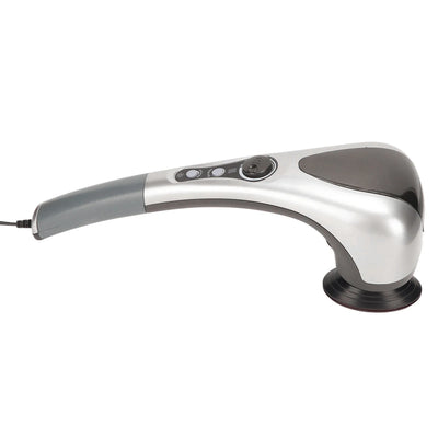 Handheld Back Massager Comfortable Household Double Node Handheld Shoulders Leg Foot Massage Device Handheld Leg Massage Device