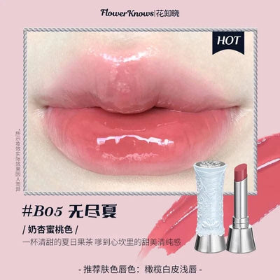 Flower Knows Moisturizing Long-lasting Lipstick Lip Gloss Nourishing  3.5g