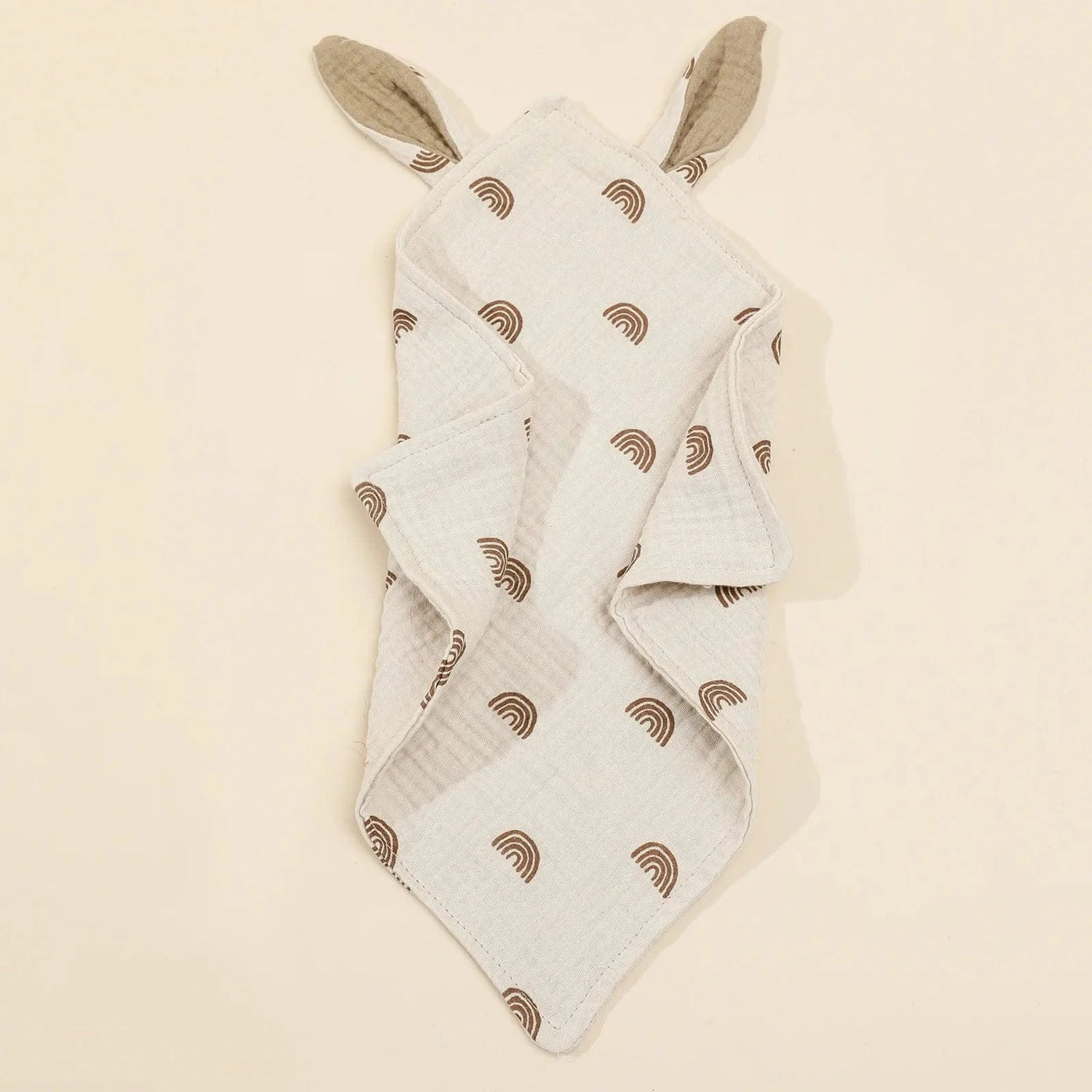 Baby Rabbit Cotton Muslin Comforter Sleeping Dolls |Blanket | Soft Soothe Appease Towel |Bibs| Burp Cloths Infant