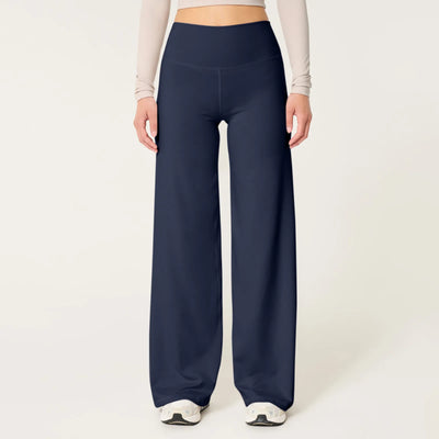 Wide Leg Pants For Women Yoga Pants High Waist Sweatpants With Pockets Stretch Pants Comfy Workout Sports Sweatpants Leggings