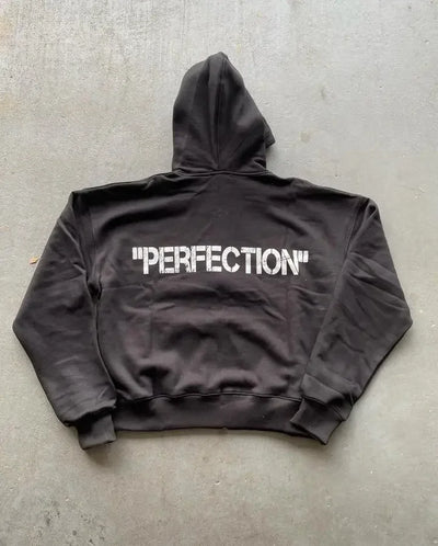 Streetwear Y2K Casual Baggy Sweatpants Drawstring Sports Pants Zipper Cardigan Fashion Digital Print Hooded Men Women Street Set