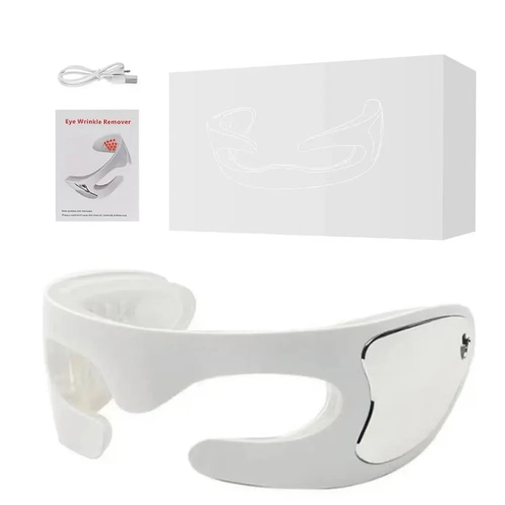 Anti-Aging Eye Massager Red Light Therapy Electric Vibration Eyes Fatigue Relief Relaxation Relieve Dark Circles Eye Care Beauty