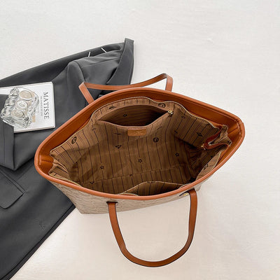 Elegant Ladies Leather Handbag Classics Women's Designer Luxury Zipper Shoulder Bag With Designer Letter Logo