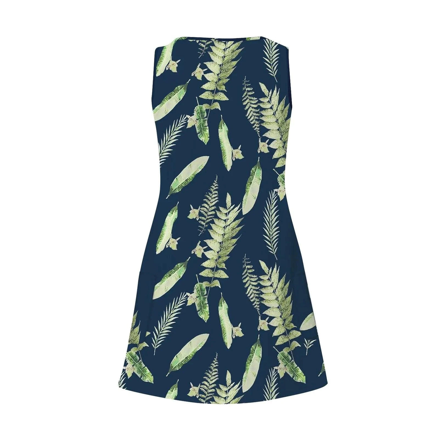 Floral Print Dresses For Women Summer Sleeveless V Neck Boho Beach Dress Vestidos Ladies Vacation Dresses Vestidos Femenino