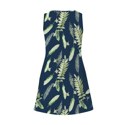 Floral Print Dresses For Women Summer Sleeveless V Neck Boho Beach Dress Vestidos Ladies Vacation Dresses Vestidos Femenino