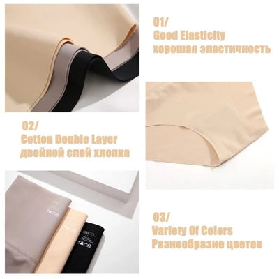 1PCS Women Sexy Shaperwear Briefs Female High Rise High Elasticity Underwear Closing Waist Lifting Buttocks Corset Pants Finetoo