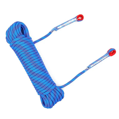 10mm Safety Life Rope Climbing Rope Static Rock Mountaineering Rope Outdoor Survival Fire Escape Car Rescue 10m 20m 30m 40m