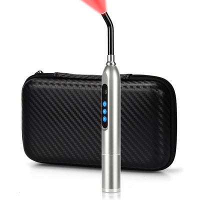 Health Care Red Light Therapy Device for Cold Sore Infrared LED Wand Healing for Pain Relief Face Body Lips Nose Knee Feet Hand