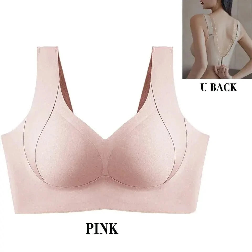 Full Coverage Bras For Women Hide Back Fat T-shirt Bra Plus Size Seamless Daily Underwear Plus Size