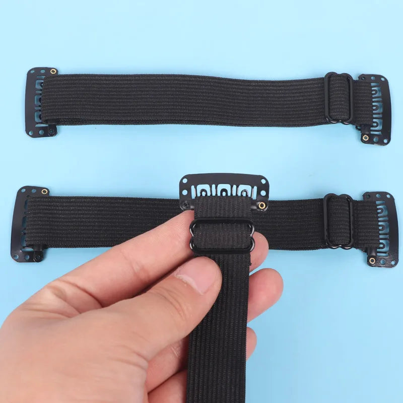 Face Lift Hair Band with Clips Invisible Facelift Stretching Straps Face Line Belt Face Slimming Bands Anti Wrinkles Makeup Tool