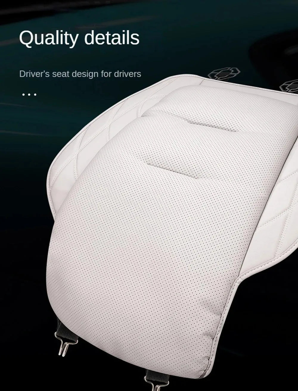Suitable for Car Seat Cushions Rear Single-piece Mercedes-Benz BMW and Audi Ventilated and Breathable Four-season Seat Cushions