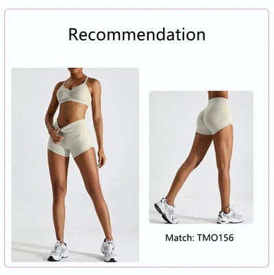 Sexy Scrunch Sports Bra Gym Top Women Running Back Cross Top Women Sportswear Yoga Underwear Fitness Workout Yoga ClothingWomen