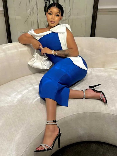 Womens Summer Beautiful Sexy Dresses Mid-length Elegant Lady Dress Highi Waist Knitted One-piece Dress Wholesale Dropshipping