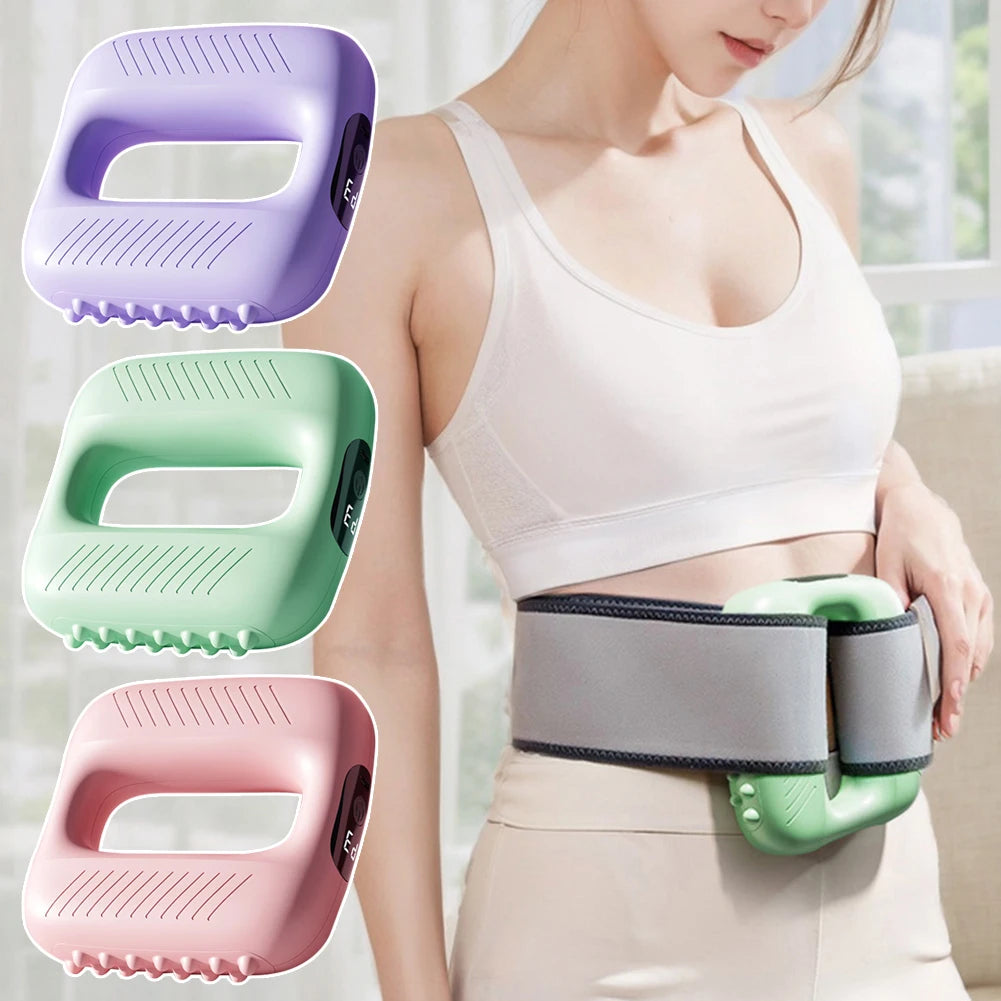 High-Intensity Fascia Rings Massager Cordless Mini With Belt Portable Deep Tissue Adjustables Vibration Massagers For Women