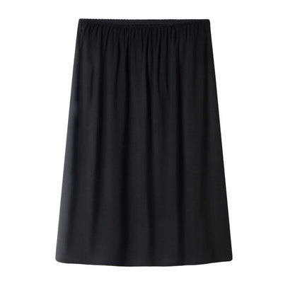 Fashion Women Under Dress Comfortable Summer Ladies Slip Skirt Lace Half Slips Lingerie Satin Skirt Petticoat