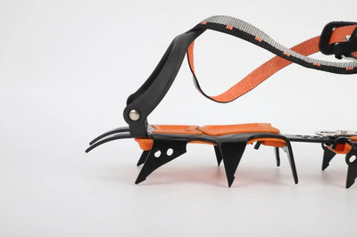 12 tooth professional crampons outdoor rock climbing ice fishing snow skid shoe cover mountaineering skid gear 12 teeth