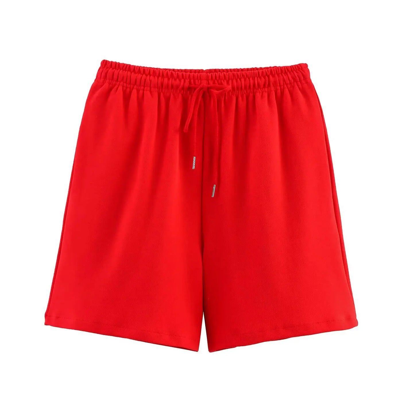 Women Summer Fashion 2 Pieces Short Sets Solid Loose T-Shirt and High Elastic Waist  Shorts Sportswear Female Chic Lady