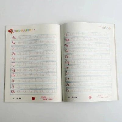 Hot SaleEnglish Excercise Book，Writing Learning English，For Kid Children kindergarten Exercises Calligraphy Practice Book libros