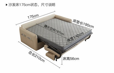 Longer Background Sofa Pillows European Modern Convertible Pull Out Sofa Bed Single Reading Muebles De Sala Home Furniture