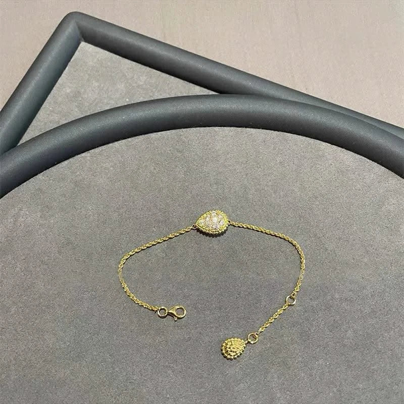 Women's Drip Diamond Necklace 18K Gold Plated Elegant Gift for Her
