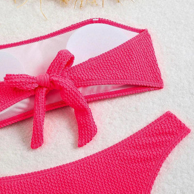 Sexy Women's Swimsuit 2025 Summer Bikini Two-piece Swimwear for Woman Beachwear Halter Bikinis Sets Swimming Beach Bathing Suits