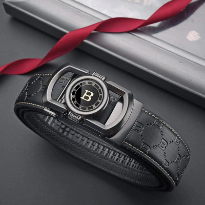 Leather Belt For Men Designer Alloy Buckle Waist Strap