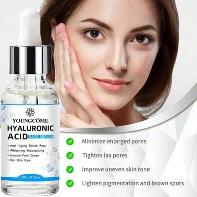 30ml/50ml Hyaluronic Acid Facial Essence Deep Repair Moisturizing Facial Skin Anti-aging Essence Korean Skin Care Products