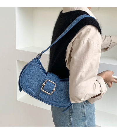 Fashion Handbags For Women Half-moon Leather Hasp lady Shoulder Crossbody Bag Luxury Designer Ladies Underarm Bags Hobo coffee