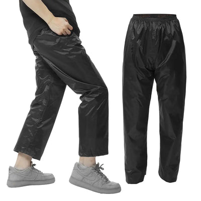 Outdoor Waterproof Trousers Comfortable Soft Breathable Hard Wearing Rain Trouser For Men Women Riding Bike Motorcycle Camping