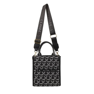 2025 Designer Sheet Music Bag for Women - Colorblock Crossbody Purse, Chic Shoulder & Handheld Tote with Adjustable Strap